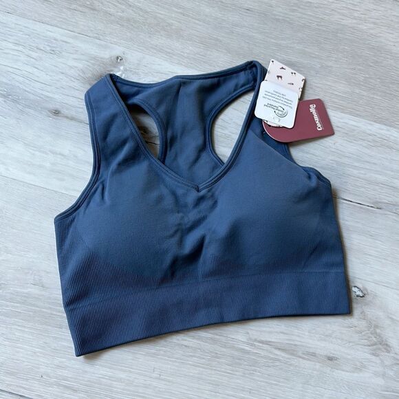 Cosmolle AirWear Sports Bra Blue S NWT IN PACKAGING - Picture 6 of 7